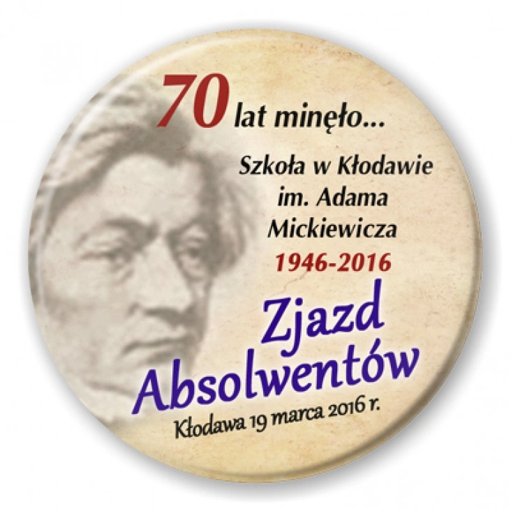przypinka Zjazd Absolwentów