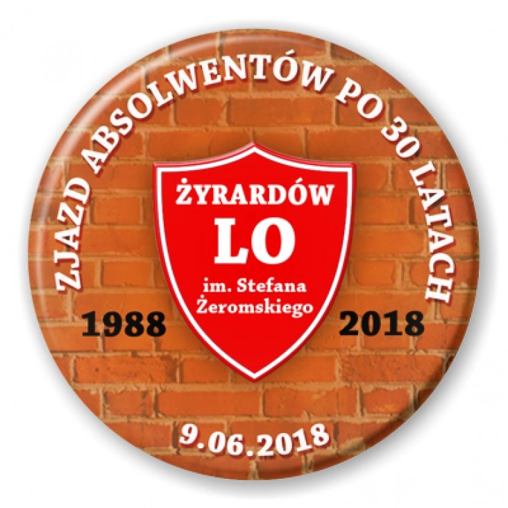 przypinka Zjazd Absolwentów