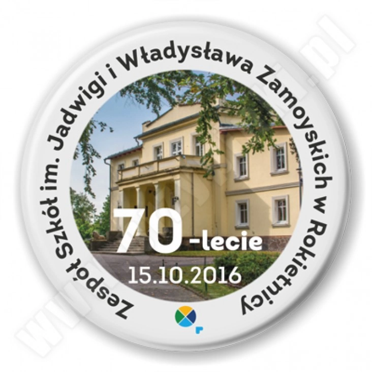 przypinka ZS Rokietnica