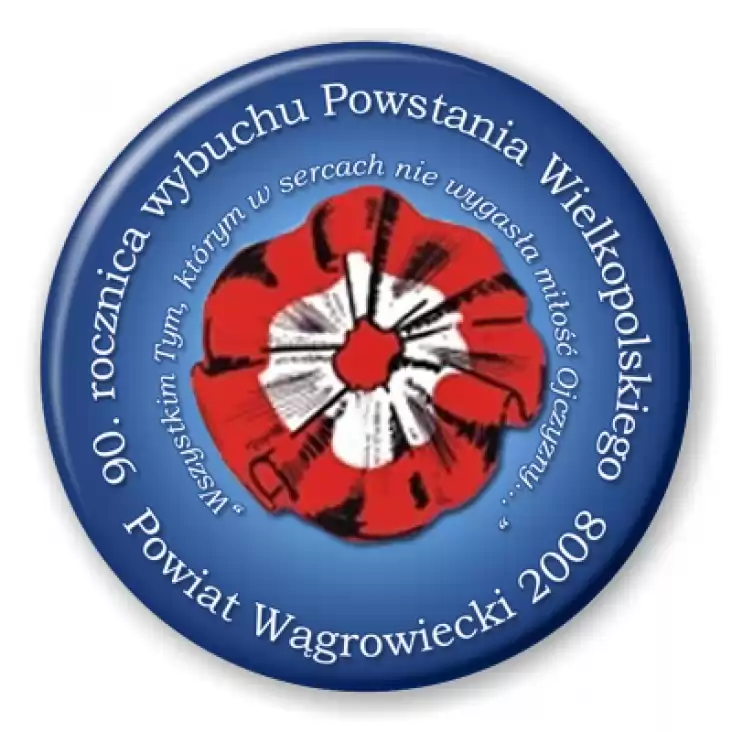 przypinka 90. rocznica Powstania Wielkopolskiego