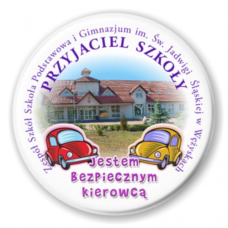 przypinka Bezpieczny kierowca