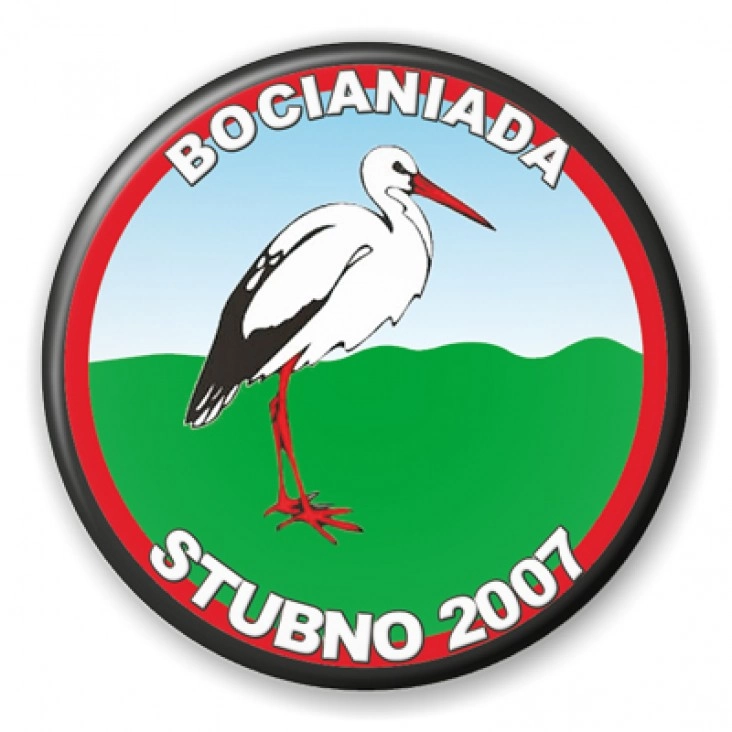 przypinka Bocianiada Stubno 2007