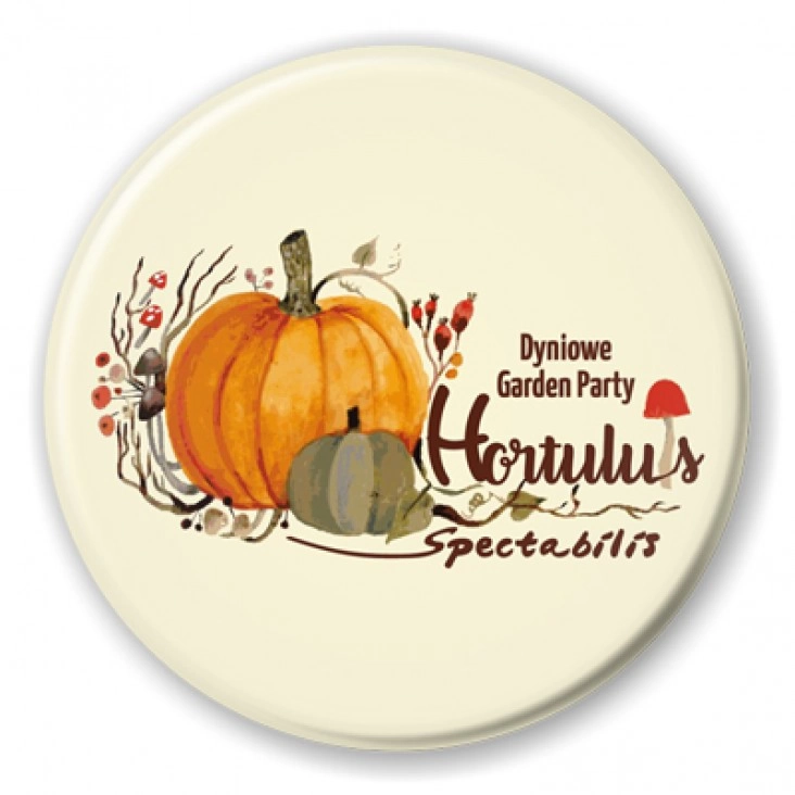 przypinka Dyniowe Party