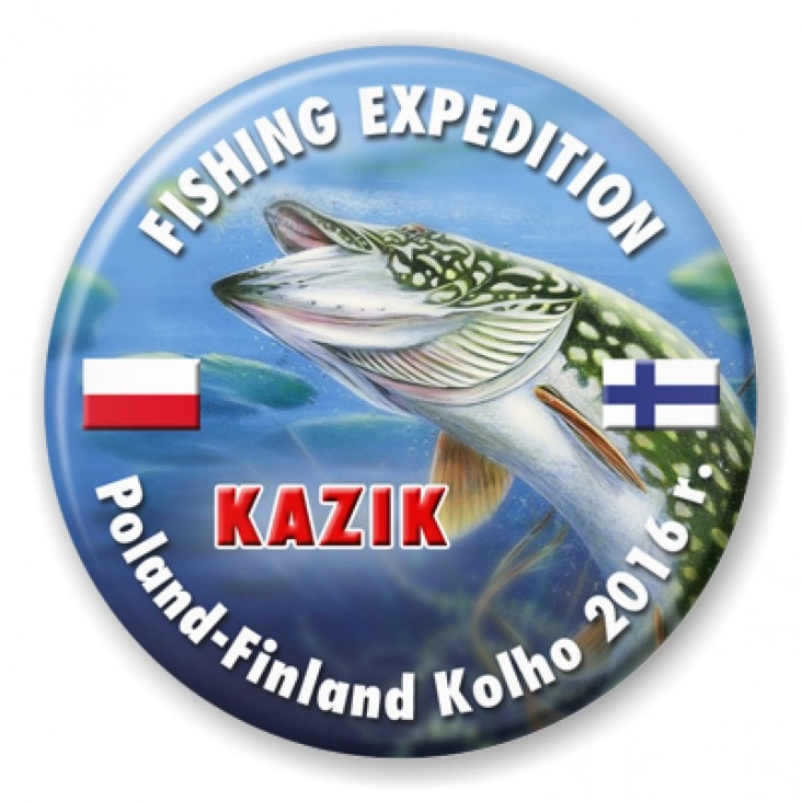 przypinka Fishing expedition