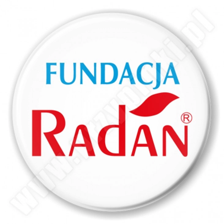 przypinka Fundacja Radan