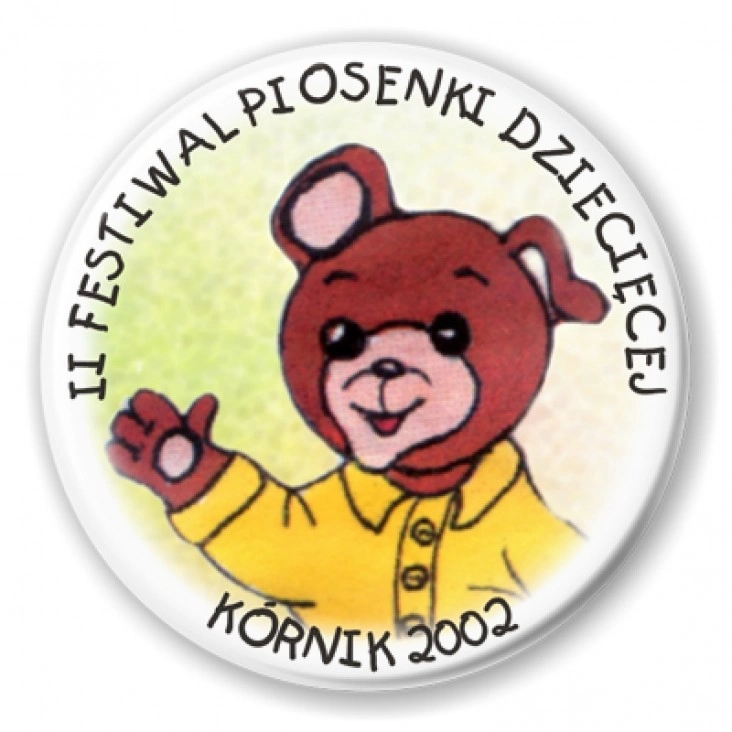 przypinka II Festiwal Piosenki Dziecięcej