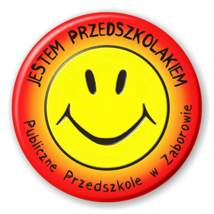 przypinka Jestem Przedszkolakiem