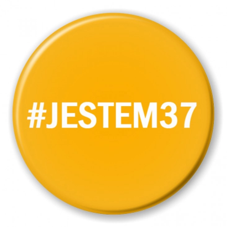 przypinka #jestem37