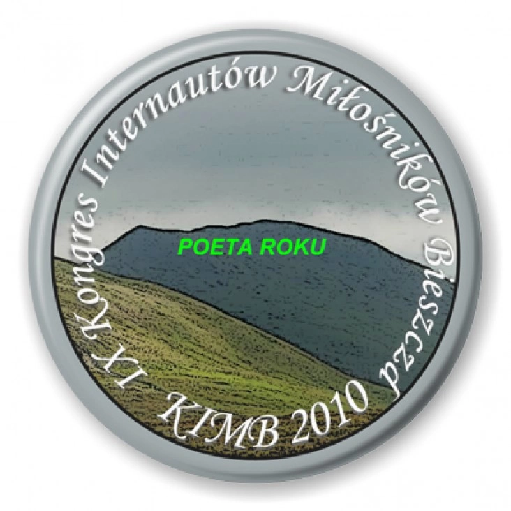 przypinka KIMB 2010 - poeta roku