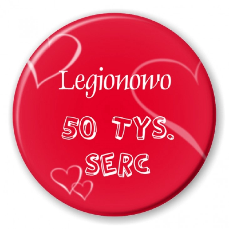 przypinka Legionowo 50 tys. A