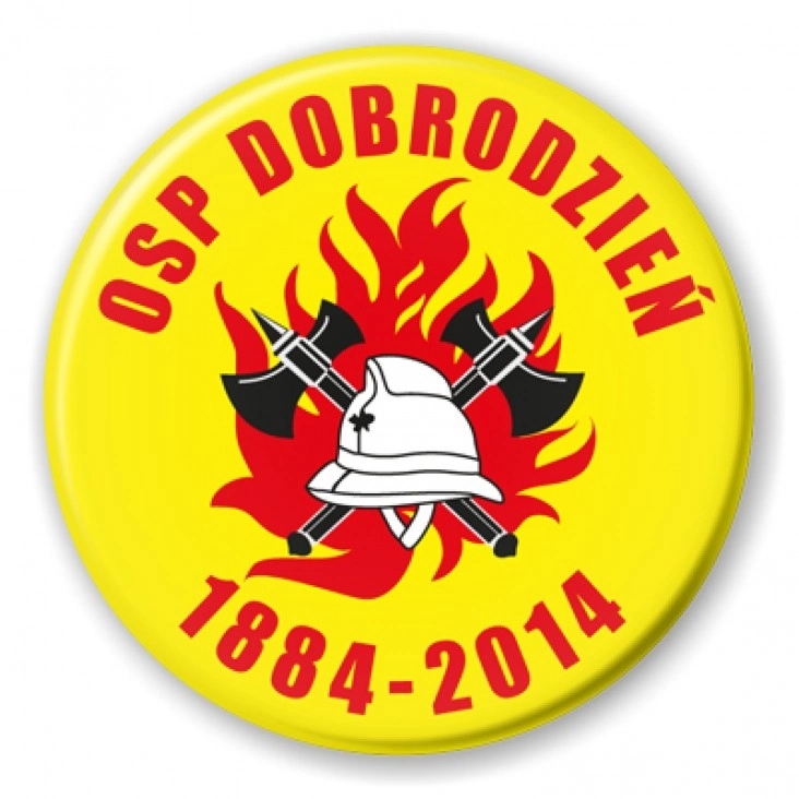 przypinka OSP Dobrodzień