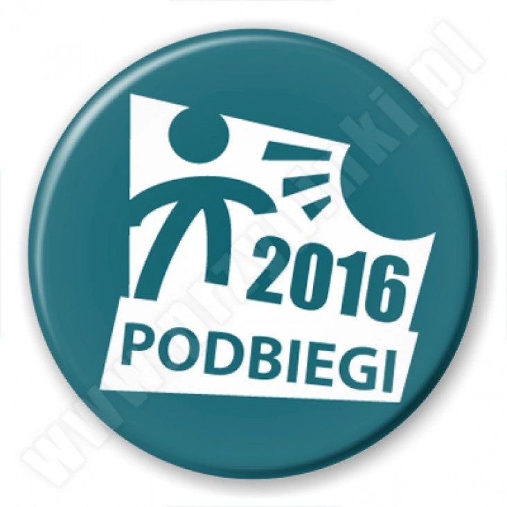 przypinka Podbiegi 2016