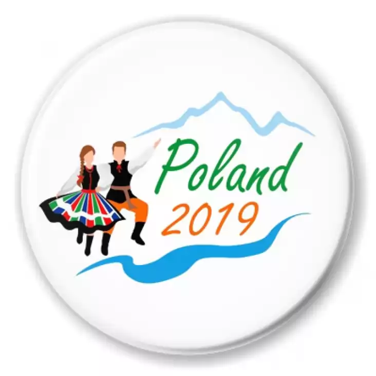 przypinka Poland 2019