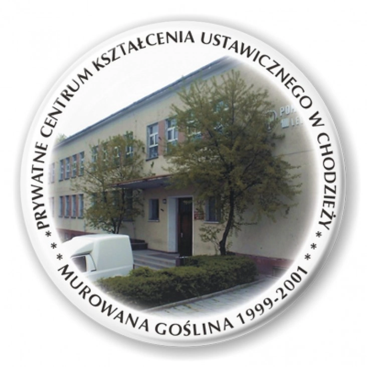 przypinka Prywatne Centrum Kształcenia Ustawicznego w Chodzieży