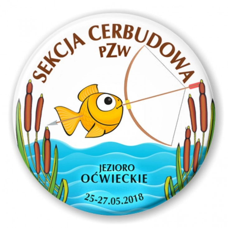 przypinka PZW Cerbudowa