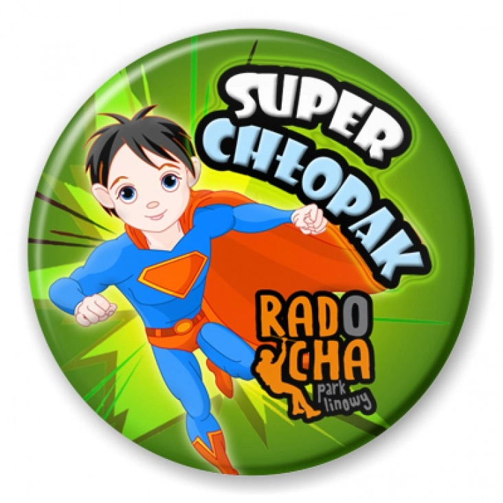 przypinka Radocha - Super Chłopak