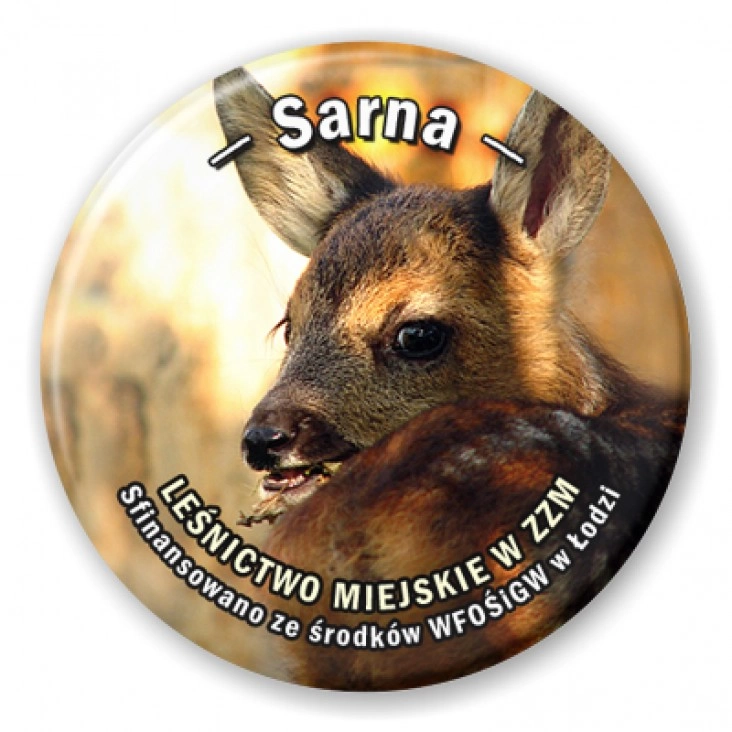 przypinka Sarna