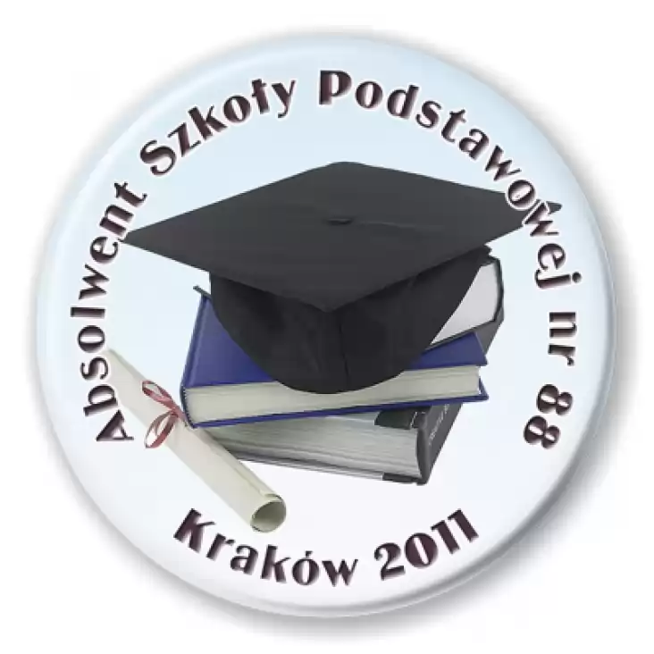 przypinka SP 88 - Absolwent 2011