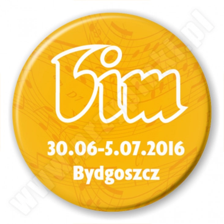 przypinka Stowarzyszenie Przyjaciół Pałacu Młodzieży w Bydgoszczy PAŁAC
