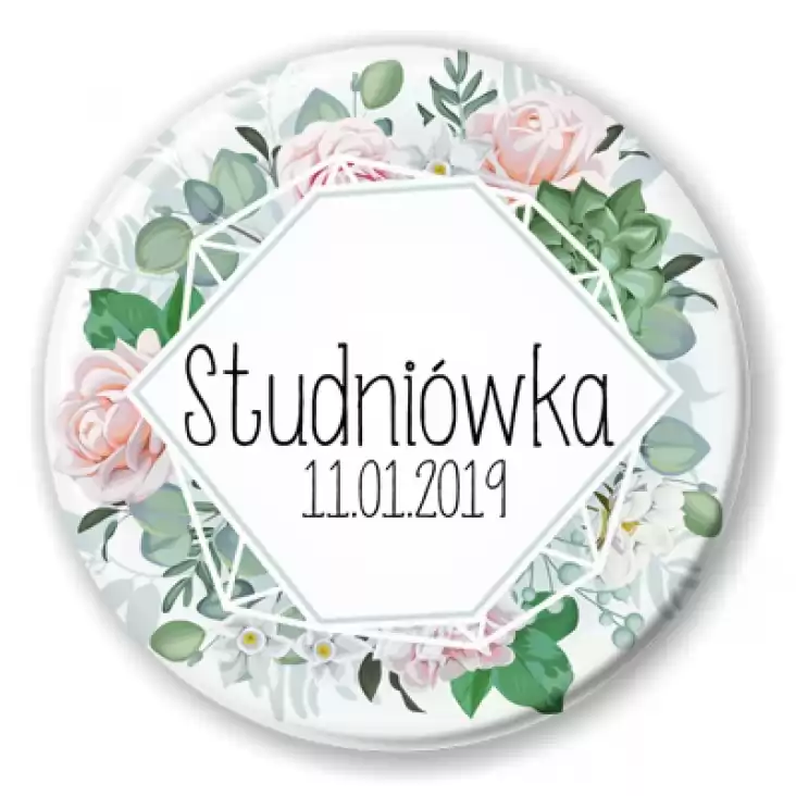 przypinka Studniówka - 11.01.2019