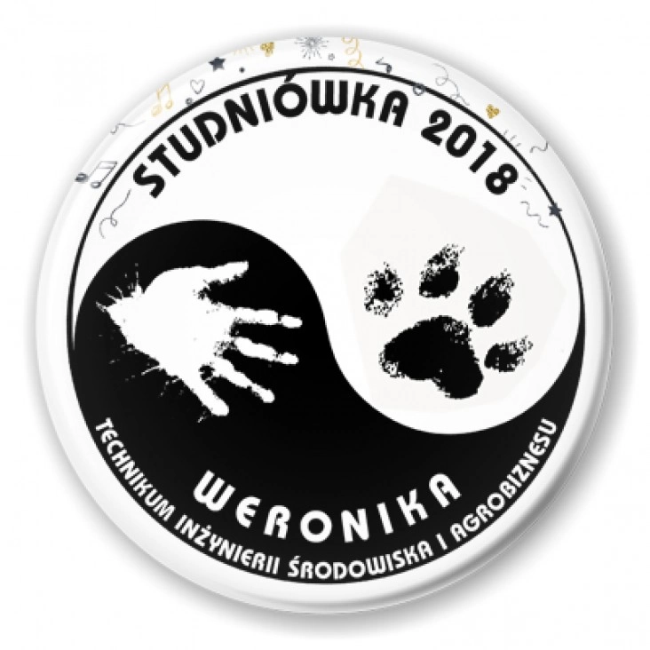 przypinka Studniówka 2018