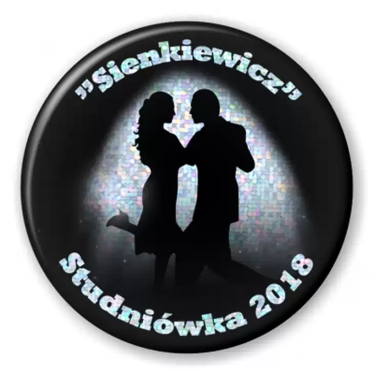 przypinka Studniówka 2018 - Sienkiewicz