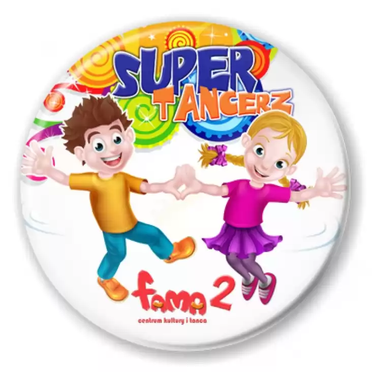 przypinka Super Tancerz - Fama 2016