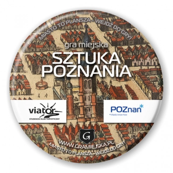 przypinka Sztuka Poznania