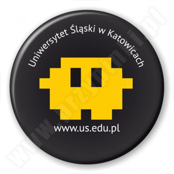 przypinka Uniwersytet Śląski w Katowicach