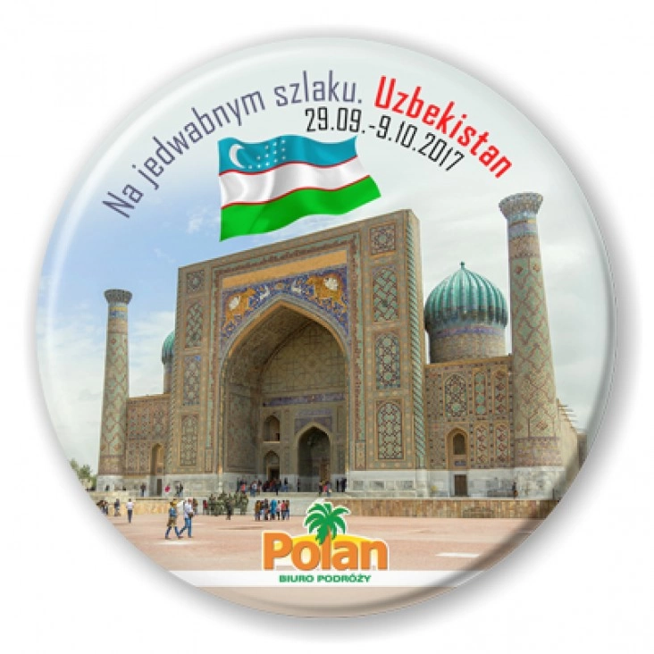 przypinka Uzbekistan