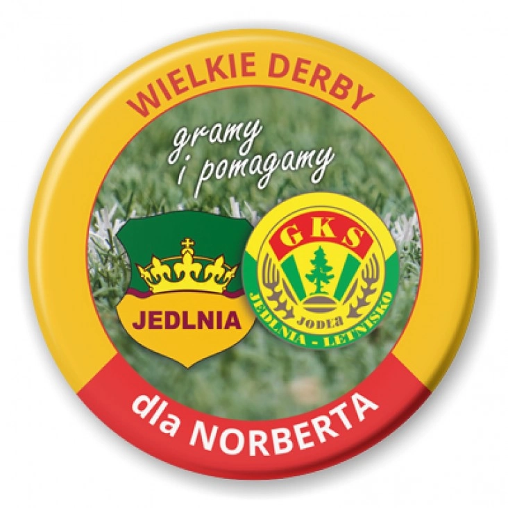 przypinka Wielkie derby
