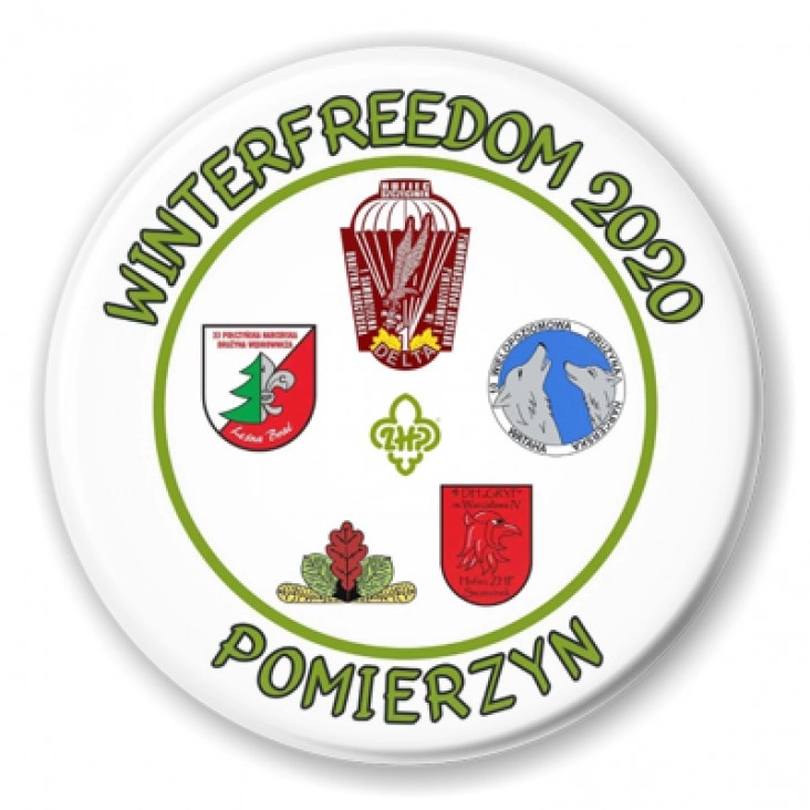 przypinka Winterfreedom Pomierzyn