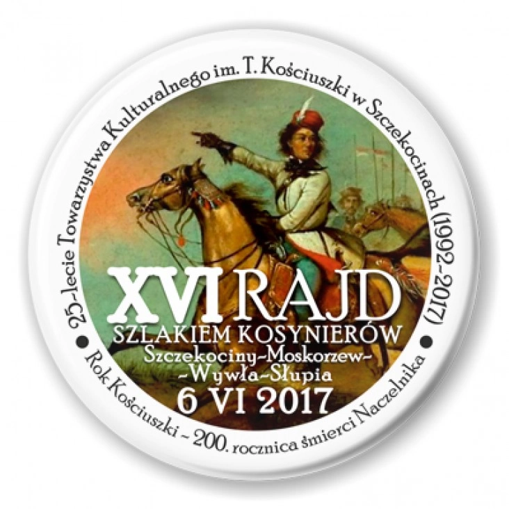 XVI Rajd Szlakiem Kosynierów 2017