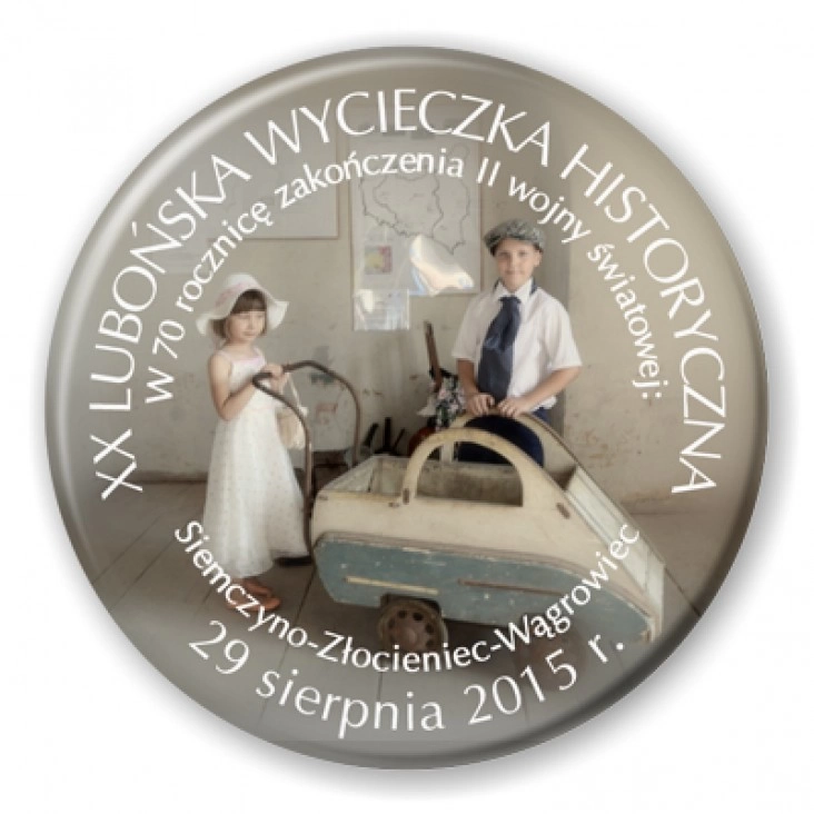 przypinka XX Lubońska Wycieczka Historyczna
