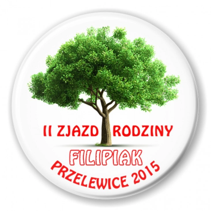 przypinka Zjazd rodzinny