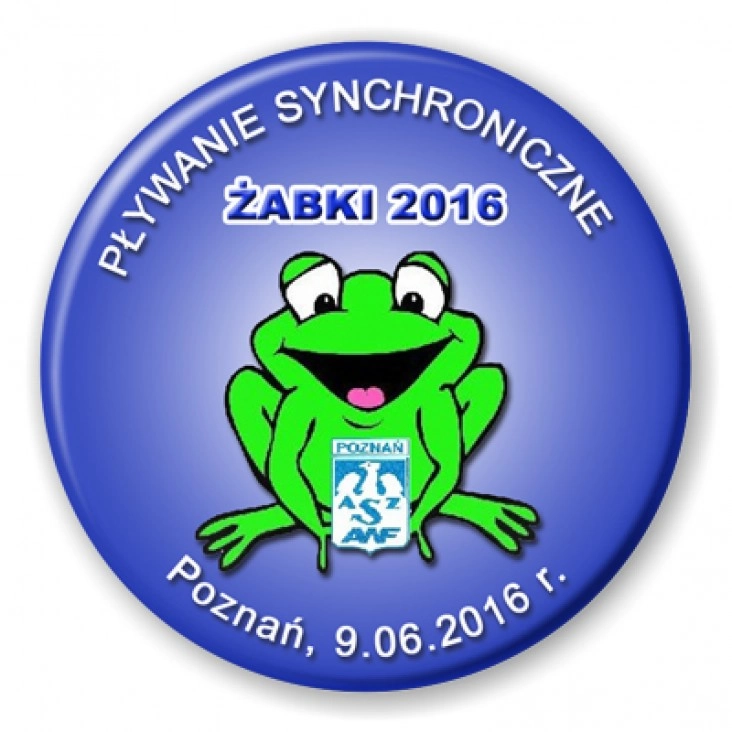 przypinka Pływanie synchroniczne