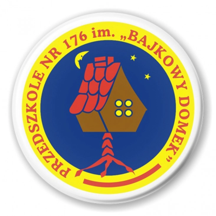 przypinka Przedszkole Bajkowy Domek