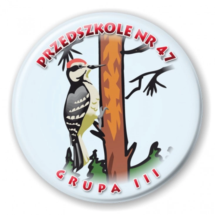 przypinka Przedszkole nr 47
