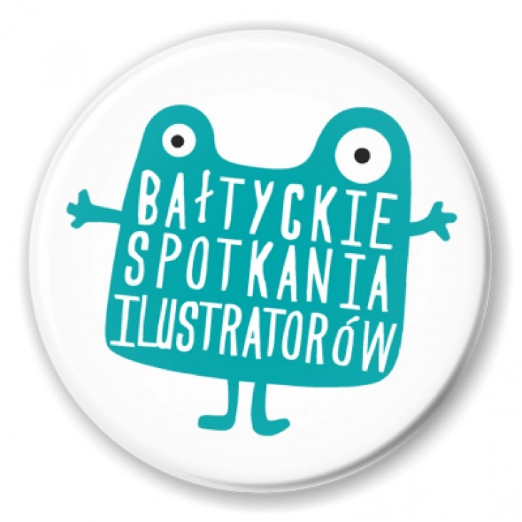 przypinka 14. Bałtyckie Spotkania Ilustratorów