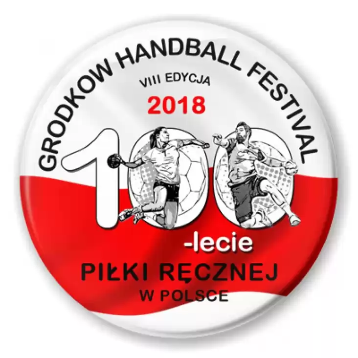 przypinka 8 Grodkow Handball Festival