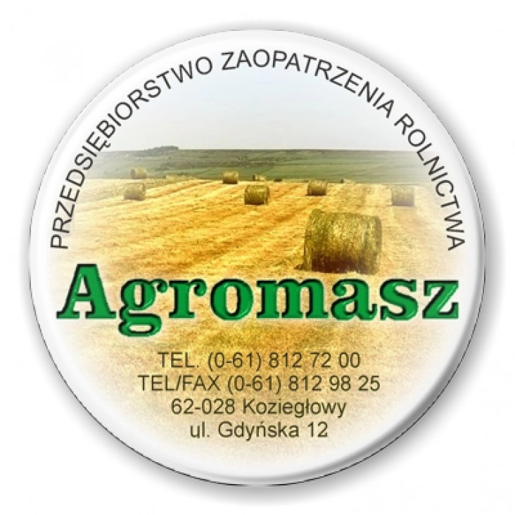 przypinka Agromasz Czerwonak