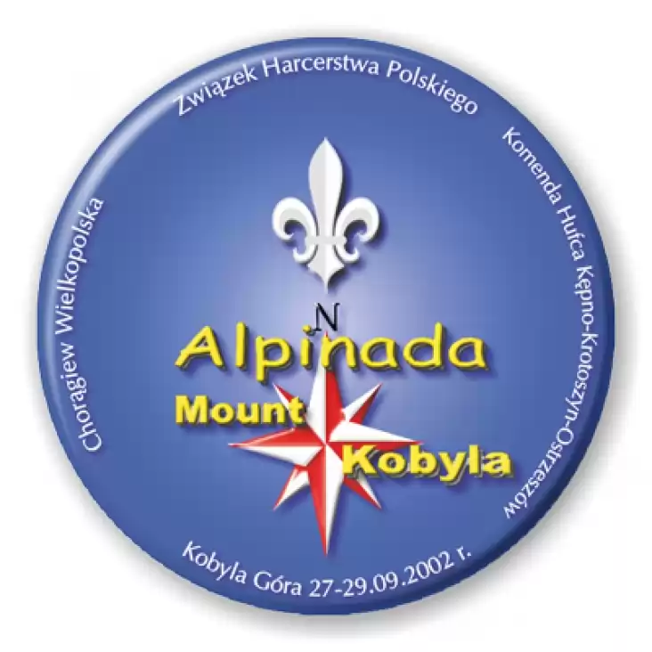przypinka Alpinada Mount Kobyla