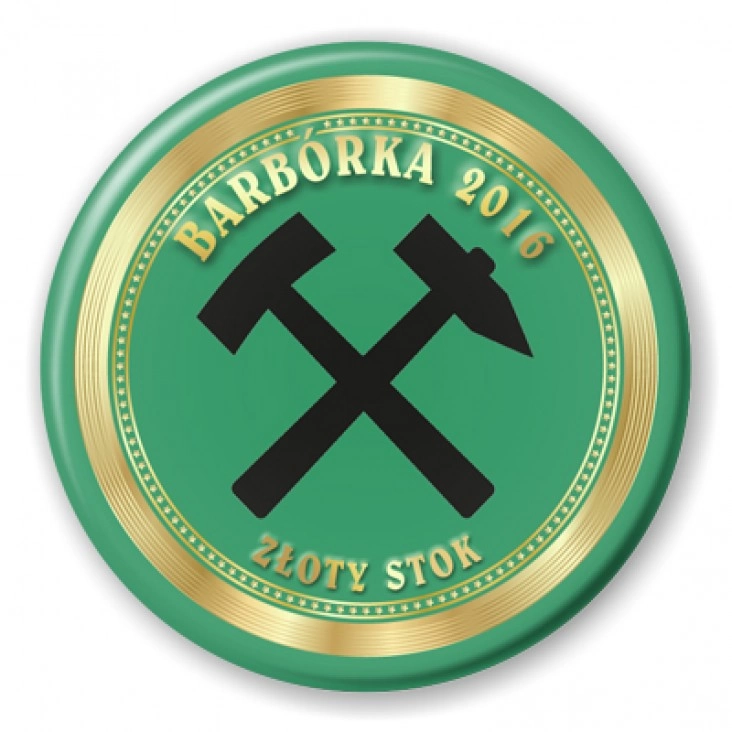 przypinka Barbórka 2016