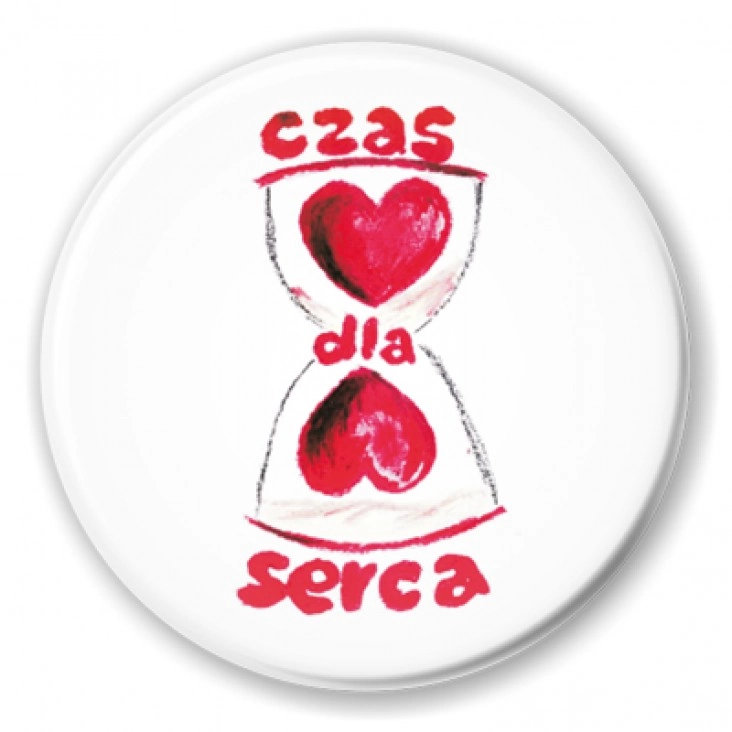 przypinka Czas dla serca