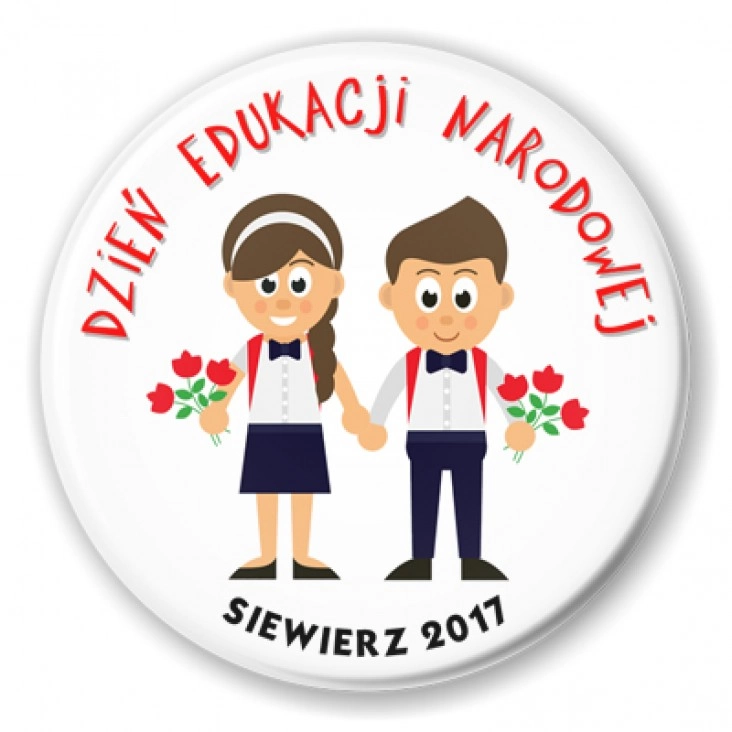 przypinka Dzień Edukacji Narodowej 2017