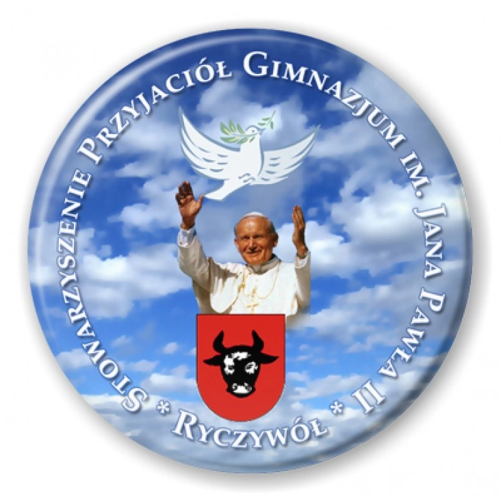 przypinka Gimnazjum Ryczywół