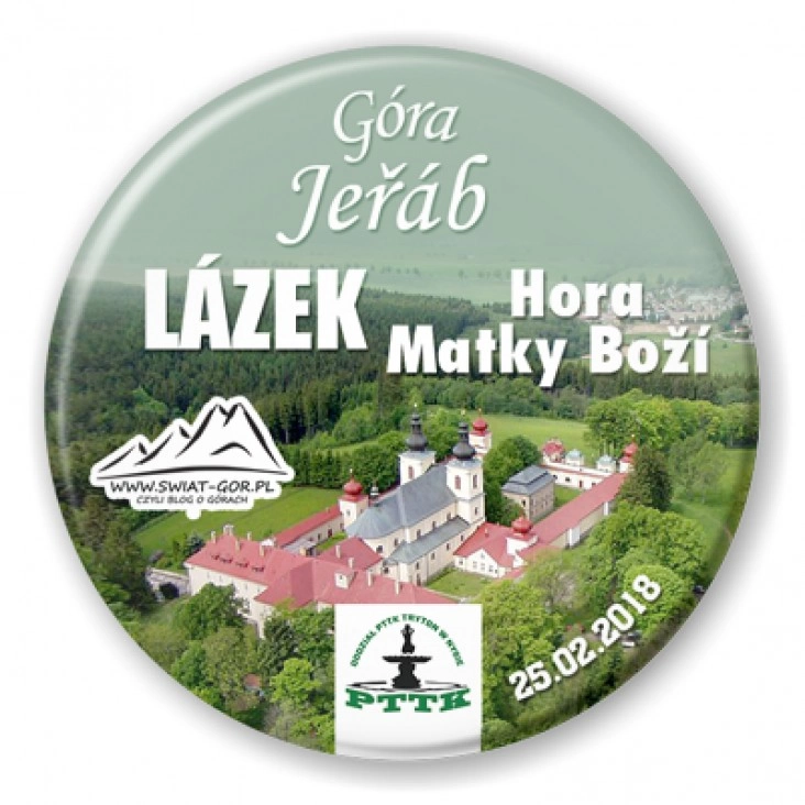 przypinka Góra Jerab