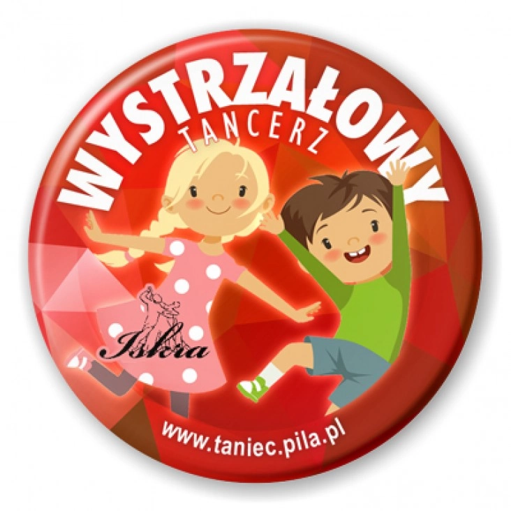 przypinka Iskra - Wystrzałowy Tancerz