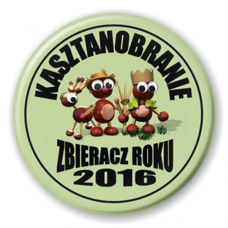 przypinka Kasztanobranie 2016