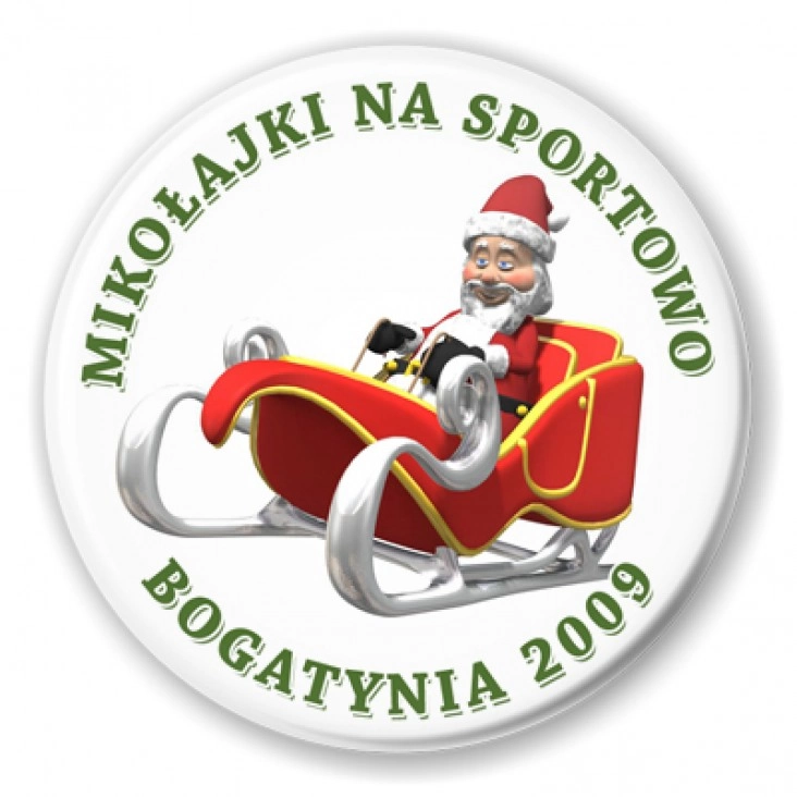przypinka Mikołajki Bogatynia D